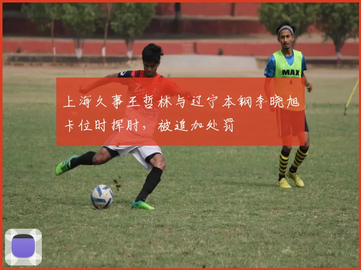 上海久事王哲林与辽宁本钢李晓旭卡位时挥肘，被追加处罚