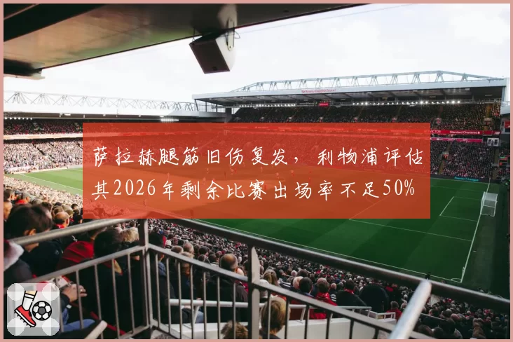 萨拉赫腿筋旧伤复发,利物浦评估其2026年剩余比赛出场率不足50%